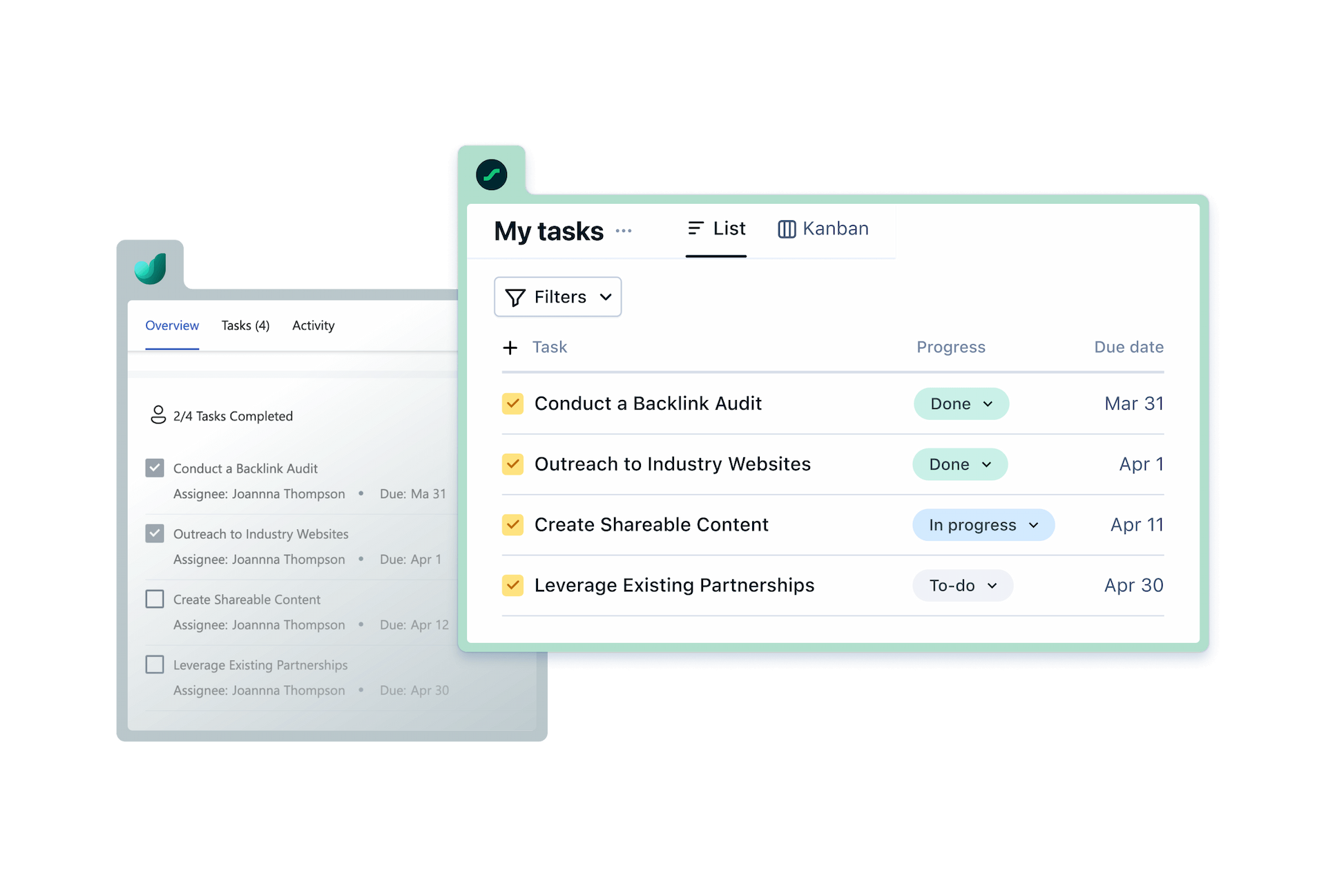 Task management visual